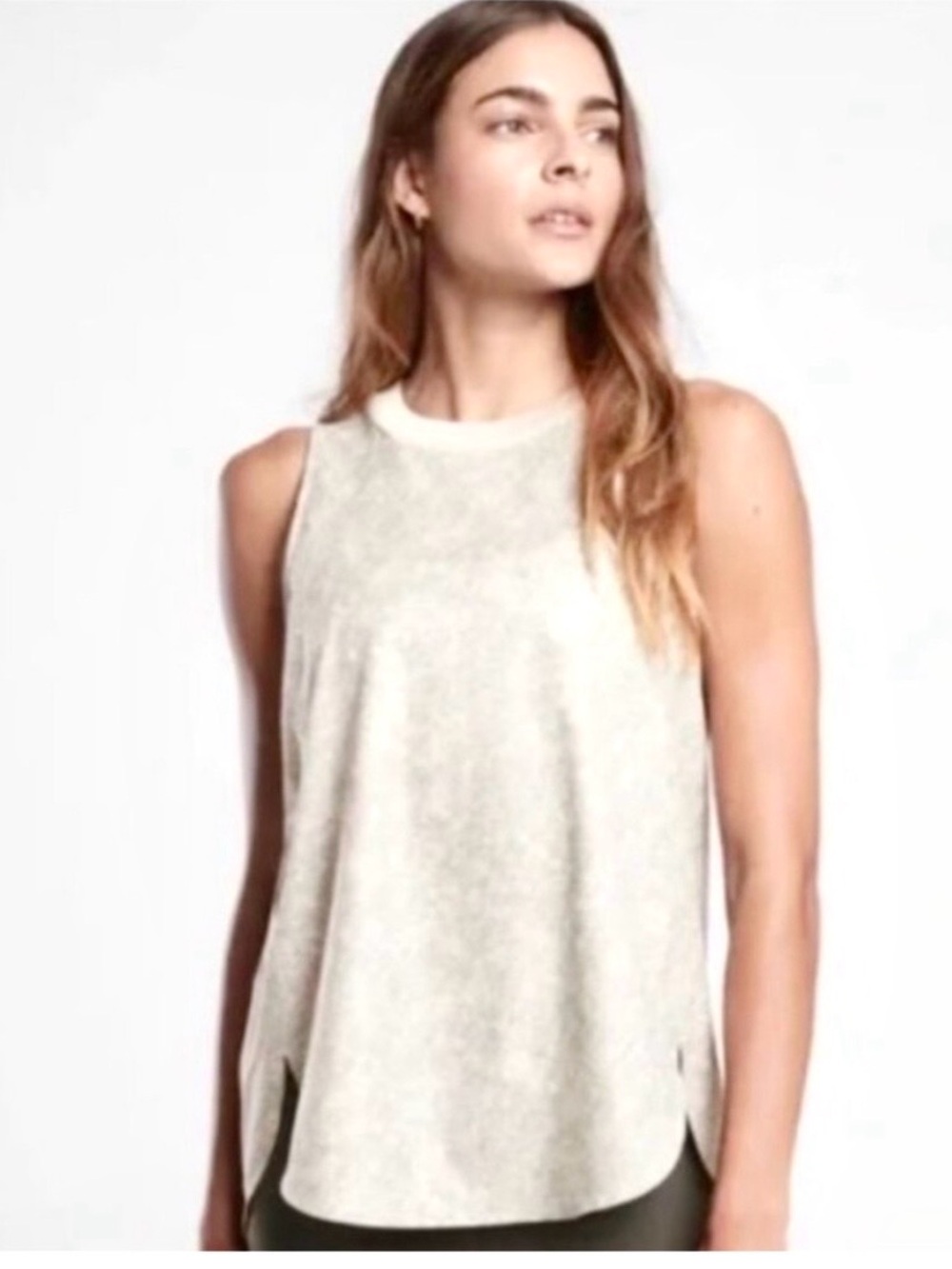 Athleta Python Print Sleeveless Top